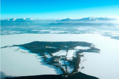 Chiemsee-zugefroren-Herreninsel-am-22.11.2011