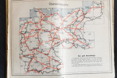 Continental Atlas für Kraftfahrer aus der NS-Zeit im Bereich Chiemgau