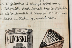 Kochheft aus der Traunsteiner Schulzeit von meiner Oma, Anfang 1950er Jahre