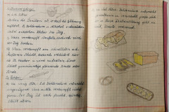 Kochheft aus der Traunsteiner Schulzeit von meiner Oma, Anfang 1950er Jahre